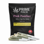 Prime Pack Pink Panther – 100 × 1.1g Pre-Rolls (Indica)